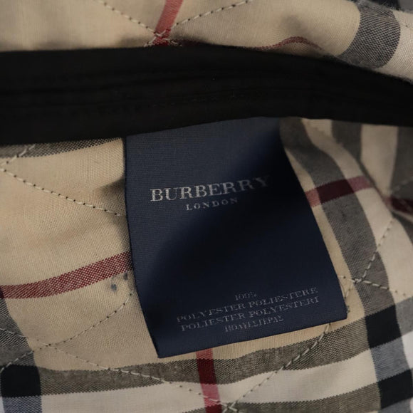 BURBERRY Quilted Jacket Polyester Black Auth am7381