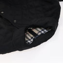 BURBERRY Quilted Jacket Polyester Black Auth am7381-6