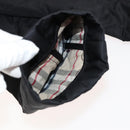 BURBERRY Quilted Jacket Polyester Black Auth am7381-8
