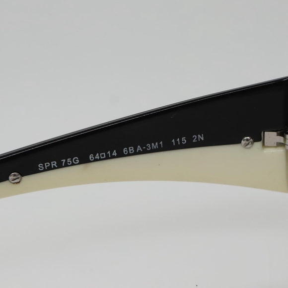 PRADA Sunglasses plastic Black Auth am7394