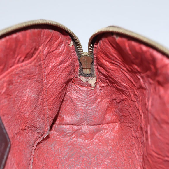 LOUIS VUITTON Damier Ebene Pochette Cosmetic PM Pouch N47516 LV Auth am7399