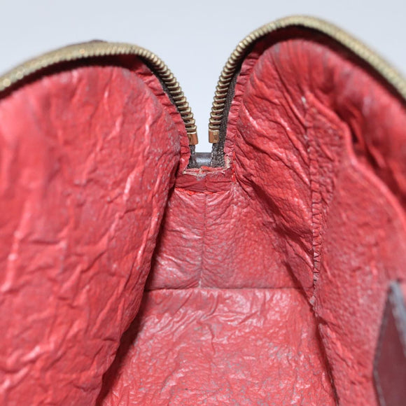 LOUIS VUITTON Damier Ebene Pochette Cosmetic PM Pouch N47516 LV Auth am7399