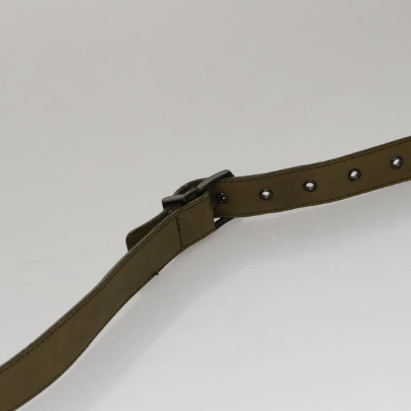 BOTTEGA VENETA INTRECCIATO Shoulder Bag Leather Khaki 143276 Auth am7407