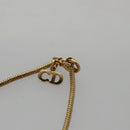 Christian Dior Necklace metal Gold Auth am7410-13