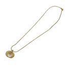 Christian Dior Necklace metal Gold Auth am7410-2