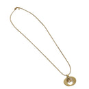 Christian Dior Necklace metal Gold Auth am7410-3
