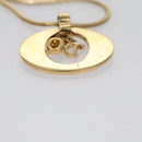 Christian Dior Necklace metal Gold Auth am7410-7