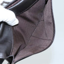 FENDI Zucchino Canvas Wallet Brown Auth am7414V-20