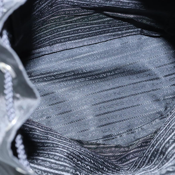 PRADA Backpack Nylon Black Auth am7431