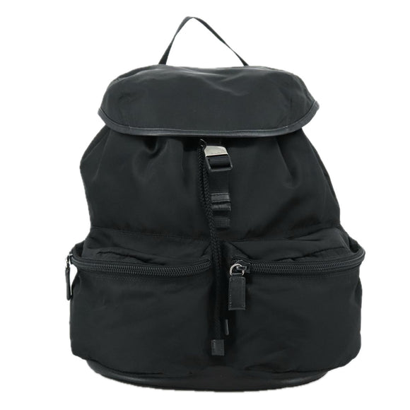PRADA Backpack Nylon Black Auth am7431