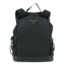 PRADA Backpack Nylon Black Auth am7431-2