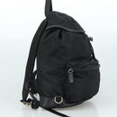 PRADA Backpack Nylon Black Auth am7431-3