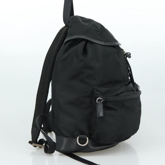 PRADA Backpack Nylon Black Auth am7431