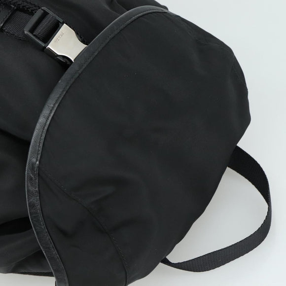 PRADA Backpack Nylon Black Auth am7431