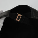 FENDI Zucca Canvas Cap Black Brown Auth am7434-6