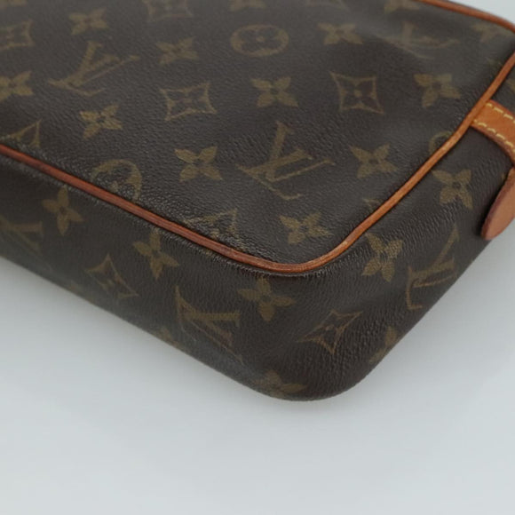 LOUIS VUITTON Monogram Compiegne 23 Clutch Bag M51847 LV Auth am7436