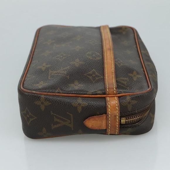 LOUIS VUITTON Monogram Compiegne 23 Clutch Bag M51847 LV Auth am7436