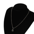 Christian Dior Necklace metal Silver Auth am7443-1