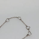 Christian Dior Necklace metal Silver Auth am7443-10