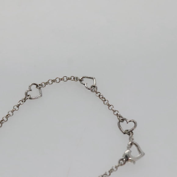 Christian Dior Necklace metal Silver Auth am7443