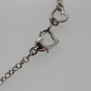 Christian Dior Necklace metal Silver Auth am7443-11