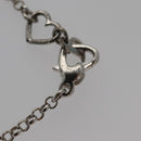 Christian Dior Necklace metal Silver Auth am7443-12