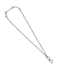 Christian Dior Necklace metal Silver Auth am7443-3