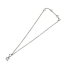 Christian Dior Necklace metal Silver Auth am7443-4