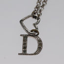Christian Dior Necklace metal Silver Auth am7443-5