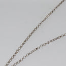 Christian Dior Necklace metal Silver Auth am7443-8