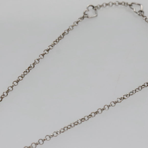 Christian Dior Necklace metal Silver Auth am7443