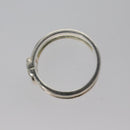 GUCCI Interlocking Ring metal Silver Auth am7444-7
