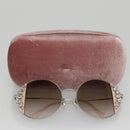 Miu Miu Sunglasses metal Pink Auth am7449-11