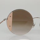 Miu Miu Sunglasses metal Pink Auth am7449-4