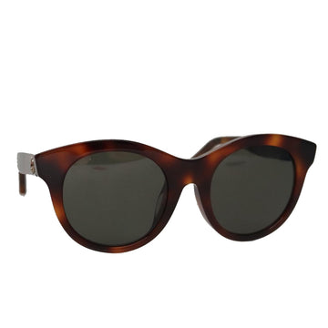 GUCCI Sunglasses plastic Brown Auth am7450