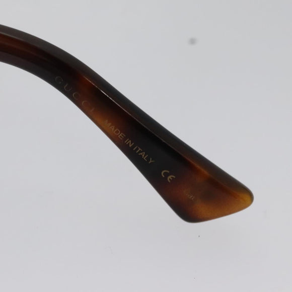 GUCCI Sunglasses plastic Brown Auth am7450