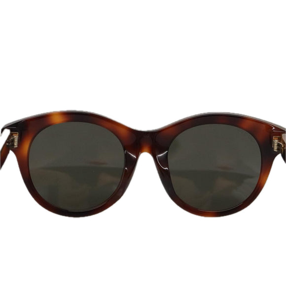 GUCCI Sunglasses plastic Brown Auth am7450
