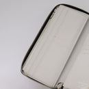 LOUIS VUITTON Taigalama Zippy Wallet Vertical Wallet White M30446 LV Auth am7452-17