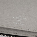 LOUIS VUITTON Taigalama Zippy Wallet Vertical Wallet White M30446 LV Auth am7452-19