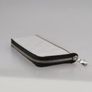 LOUIS VUITTON Taigalama Zippy Wallet Vertical Wallet White M30446 LV Auth am7452-5