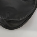Coach Hand Bag Leather Black Gold Auth am7459-15