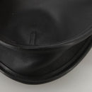 Coach Hand Bag Leather Black Gold Auth am7459-9