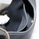 Coach Hand Bag Leather Black Gold Auth am7459-19