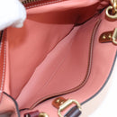 Coach Rogue 25 Hand Bag Leather 2way Pink Gold Auth am7461V-26
