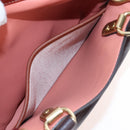 Coach Rogue 25 Hand Bag Leather 2way Pink Gold Auth am7461V-27