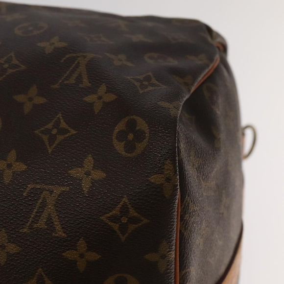 LOUIS VUITTON Monogram Keepall Bandouliere 60 Boston Bag M41412 LV Auth am7474