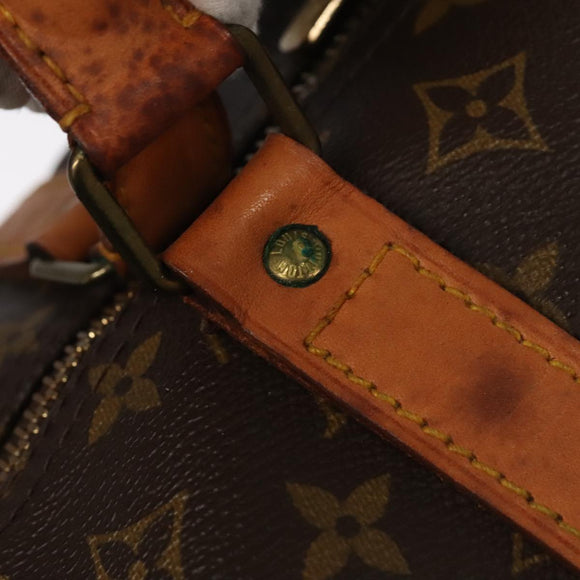 LOUIS VUITTON Monogram Keepall Bandouliere 60 Boston Bag M41412 LV Auth am7474
