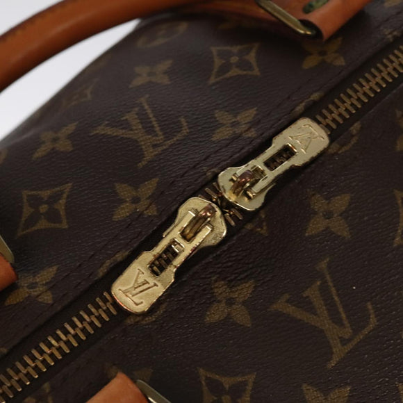 LOUIS VUITTON Monogram Keepall Bandouliere 60 Boston Bag M41412 LV Auth am7474
