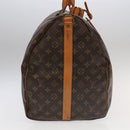 LOUIS VUITTON Monogram Keepall Bandouliere 60 Boston Bag M41412 LV Auth am7474-4