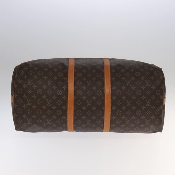 LOUIS VUITTON Monogram Keepall Bandouliere 60 Boston Bag M41412 LV Auth am7474